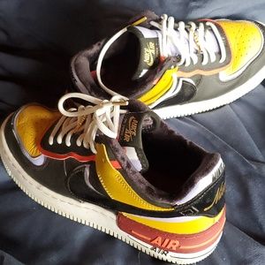 Nike Air Force women's shoes size 9 slightly used